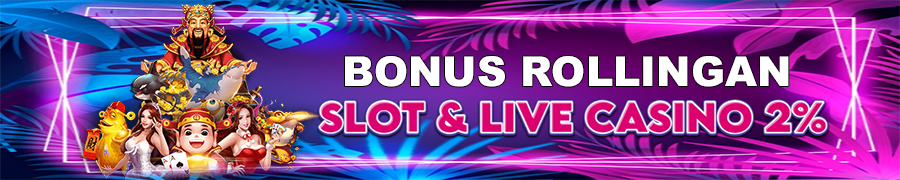 BONUS ROLLINGAN SLOT 2%